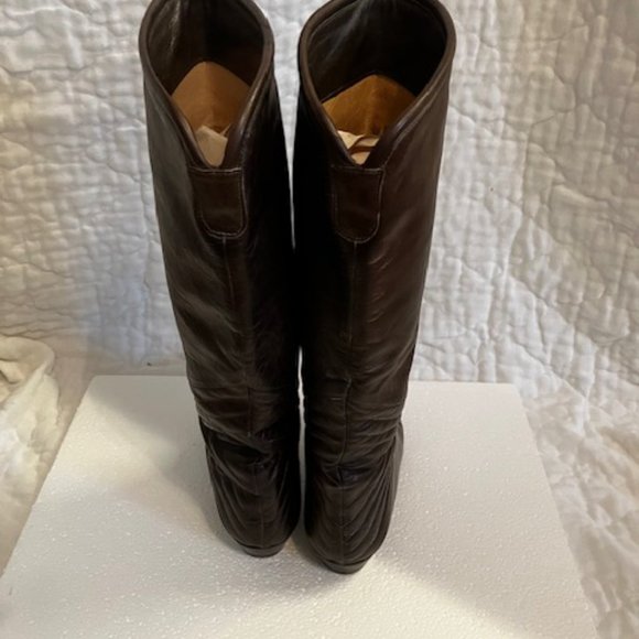 Vero Cuoio knee high leather boots size 35 1/2 - Picture 2 of 5